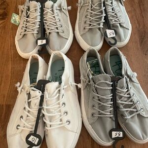 NEW Blowfish Malibu 4 Earth casual sneakers white or gray price is each pair